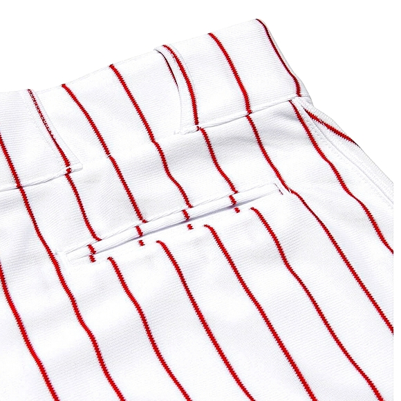 New CHAMPRO Baseball Pants (Knickers)! XL Adult Men. Red/White Stripes. - Picture 4 of 12